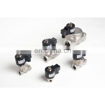 KLS Model PTFE Seal Stainless Steel Pilot Acting Steam Solenoid Valve photo-2