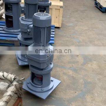 GRF type flange mounted helical gear motor Agitator mixer