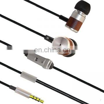 Hot Selling Cheap 3.5mm Jack Wired In-ear Wooden Wired Earphone Manufactures photo-4