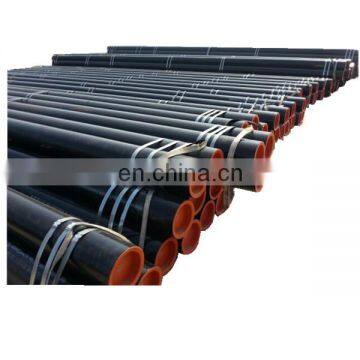 ASTM A53 Gr. B ERW schedule 40 black carbon steel pipe used for construction