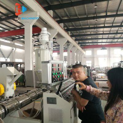 Plastic PVC PE Corrugated Pipe Making Machine PVC PE Pipes Price Production Line photo-3