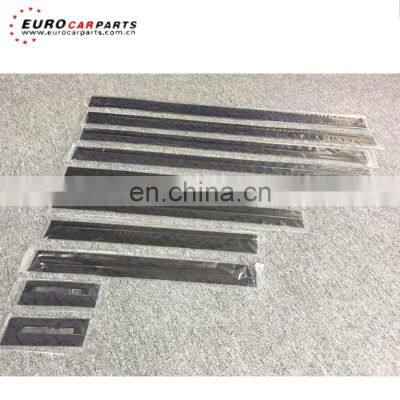 G Class W463 G63 G65 A Style Side Molding Trim Kit Fit for W463 Carbon Fiber Material Side Molding Trim Kit photo-4