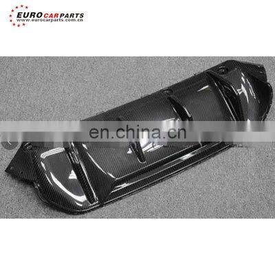 5series g30 g38 m5 style rear diffuser carbon fiber material back lip fit for G30 G38 car bumpers