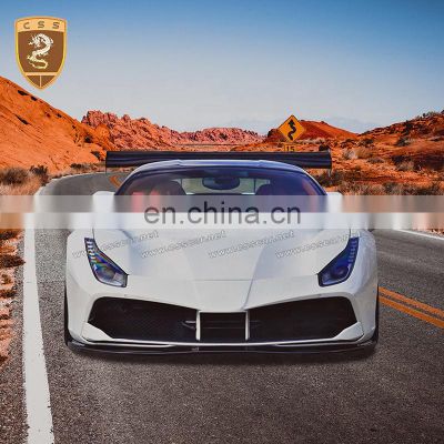 Good Fitment SVR Style Front Bumper Suitable For Ferrari 488 GTB Body Kit in FRP