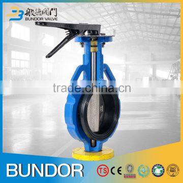 Soft Backed EPDM Seat Wafer Butterfly Valve Installation photo-4