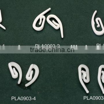 Curtain Hooks PLA0903 series with 12 designs for curtain tape strong and quality hook