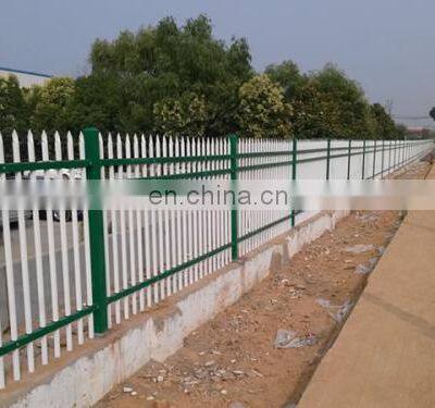 Garden Supplies Fencing Wrought Iron Fence for Demarcation Corten Steel Metal Fence