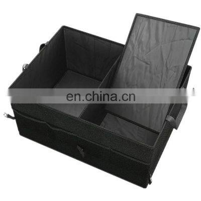 Car Net Pocket Organizer Storage Collapse Bin Bag Folding Trunk Multifunctional Car Seat Organizergo Organizer Great For photo-3