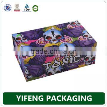 flat packing magnet cardboard paper folding gift boxes