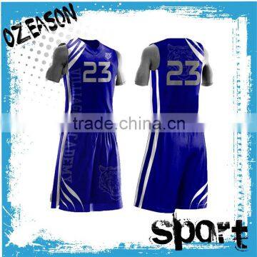 2016 Hot Sale Customized Best Basketball Jersey Design