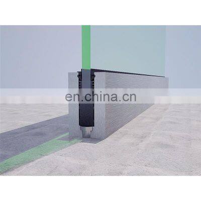 Customized Aluminum U Channel Tempered Glass Frameless Rails photo-2