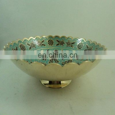 antique handmade metal high quality bowl