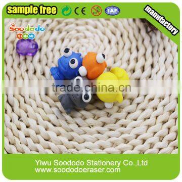 3D Big Eyes pencil topper eraser