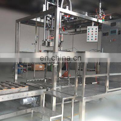 Aseptic bag filling system, aseptic filler (filling machine), bag in drum