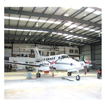 Galvanized Roof Manufacture Space Frame Truss Airport Steel Structure Prefab Airplane Hangar photo-2