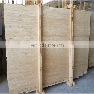 Premium Quality Custom cut size wholesale Transparent Resin Filled Travertine Vein Cut Made in Turkey