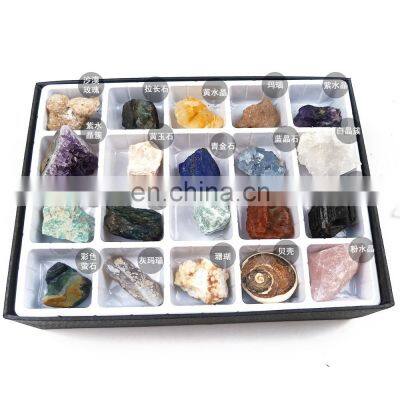 Semi-Precious Stone Crafts Rocks Rock Crystals Natural Meteorite Stones Gems Boxes Mineral Specimens Box photo-5
