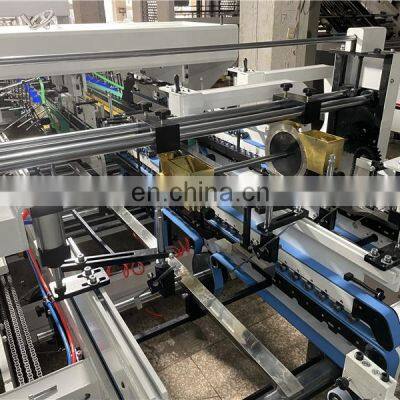UFG1250E 2 4 Corners Automatic Corrugated Pizza Food Express Paper Box Folding and Gluing Machine photo-3