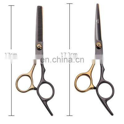 Professional Hair Scissors Cut Hair Cutting Salon Scissor Barber Thinning Shears Scissors Set