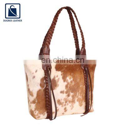 Leading Wholesaler of Good Quality Modern Stylish Design Anthracite Fitting Vintage Style Women Genuine Leather Handbag