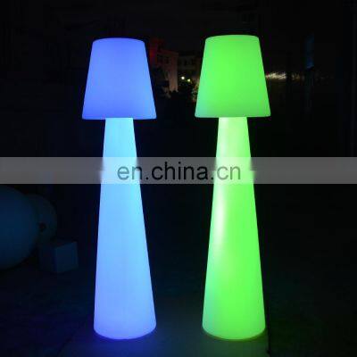 color changing led floor light /Remotely control other bar furniture 16 colors led lighting garden plastic led lamps home decor