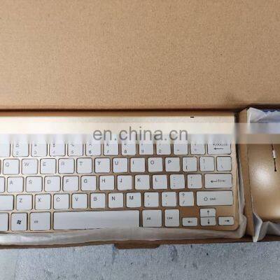 Mini Portable Wireless Gaming Mechanical Keyboards Mouse Combos photo-5