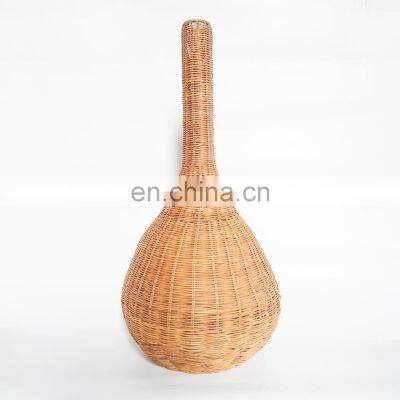 Unique Rattan Pendant Light Rattan Lampshade Hanging, Wicker Ceiling Light Decor Vietnam Cheap Wholesale photo-2