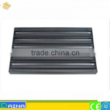 aluminum alloy baking tray teflon coated baguette tray