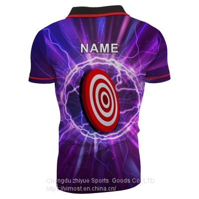 Custom Sublimation Fashion Dart Polo Shirts photo-2