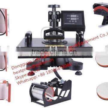 Hot selling mug beer glass printing heat transfer machine heat press machine for sale combo heat press machine 8 in 1