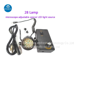 28/56/140 LED Stereo Microscope Side Light Fill Light