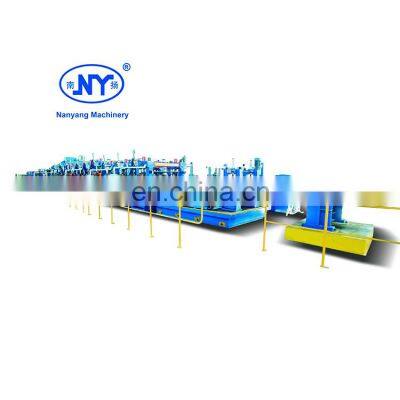 Nanyang factory price pipe making machine tube mill ERW steel pipe making machine