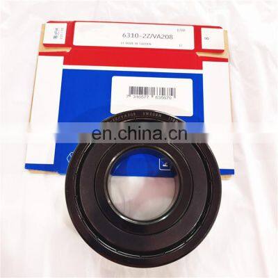 Graphite High Temperature 50*110*27mm 6310-2Z Deep Groove Ball Bearing 6310-2Z/VA208 Bearing