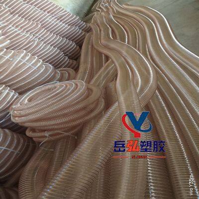 PU steel wire telescopic flexible connecting pipeEnvironmental protection equipment pipelines are directly supplied by the source manufacturer