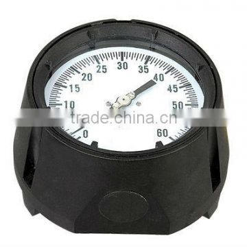 Lower back Mount 113mm(4.5") process pressure gauge safety pressure gauge