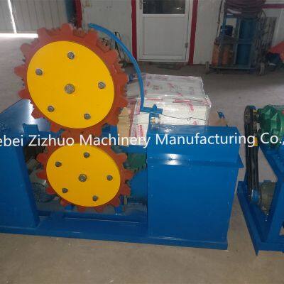 Zigzag wire spring bending machine