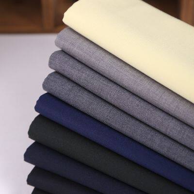 76617 76618 Trueran Black White Polyester Cotton Poplin Fabric 4545 110*76 44