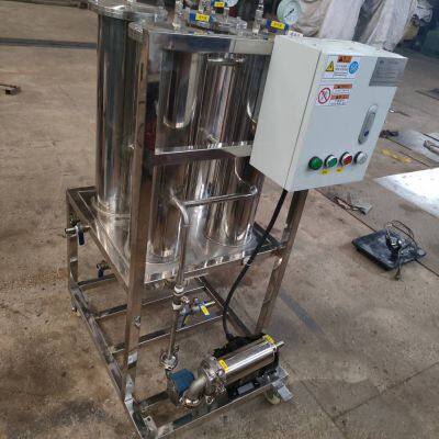 Jialv Demulsification and Dehydration Filtration Equipment, Stainless Steel Hydraulic Oil Mobile Oil Filter Cart photo-4