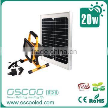 20W portable emergency light with solar panel wholesale distributors needed