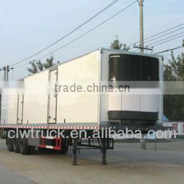 2015 factory supply clw Big capacity refrigerated box semi-trailer