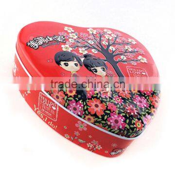 Good quality metal tin cans for chocolate/gift tin cans