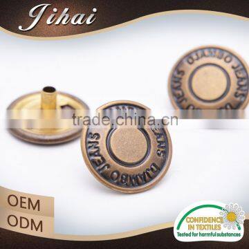 Hot Selling Custom Logo Press Metal Snap Button photo-3