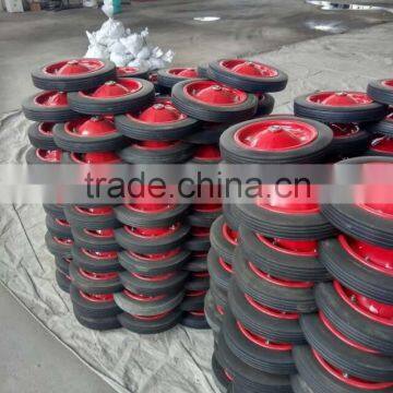 13x3 solid rubber wheel 13" solid wheel