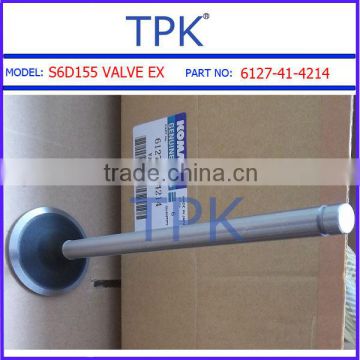 Komatsu SA6D155, SA6D155-4 ENGINE VALVE, EXHAUST, 6127-41-4214