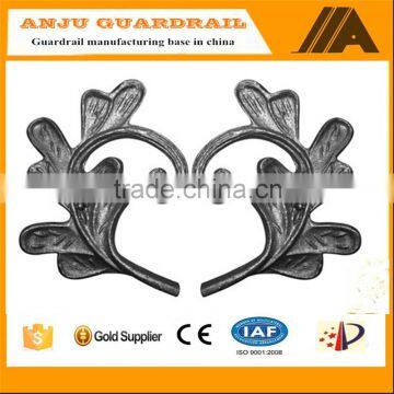 AJFP-02 water-proof cast iron decorative flowers and leaves