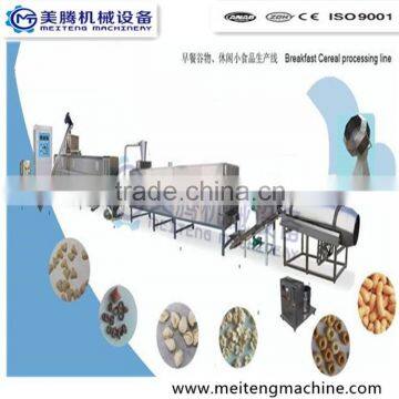 Automatic Roasted Breakfast Cereal Corn Flakes Extrusion Machine