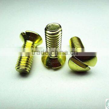 High Quality Copper Truss Head Slotted Screw