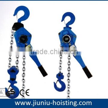 Hot sale single chain lever hoist, blue VI hand operated chain blocks