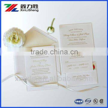 Elegant Letterpress Wedding Invitation Greeting Cards- Traditional Letterpress Wedding Invitation Cards                        
                                                Quality Choice