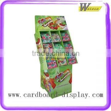 Supermarket Promotion Cardboard Floor Christmas Gift Display Stand photo-2